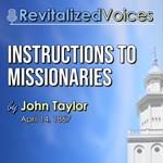 Instructions to Missionaries