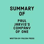 Summary of Paul Jarvis’s Company of One