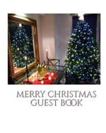 Merry christmas blank guest book: Merry christmas guest book