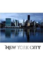 New York City Iconic Skyline Creative Blank Journal: New York City Skyline Creative Blank Journal