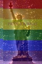 Pride Rainbow statue of liberty creative blank journal: Pride Rainbow statue of liberty creative blank journal