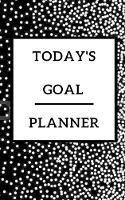 Today's Goal Planner - Planning My Day - Gold Black Strips Cover