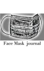 Face Mask themed Blank Journal sir Michael designer: Face Mask Blank Journal