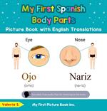 My First Spanish Body Parts Picture Book with English Translations