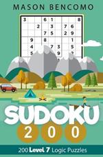 Sudoku 200: More Hard Sudoku For Everyone, Take Them On An Adventure