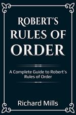 Robert's Rules of Order