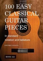 100 Easy Classical Guitar pieces Book 1&2