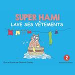 Super Hami lave ses vêtements