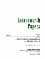 Soviet Night Operations in World War II