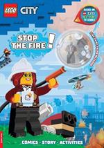 LEGO (R) City: Stop the Fire! Activity Book (with Freya McCloud minifigure and firefighting robot)