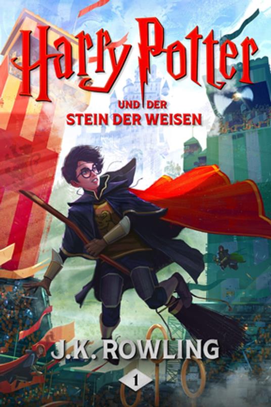 Harry Potter und der Stein der Weisen - J. K. Rowling,Klaus Fritz - ebook