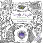 Tangle Magic (large format edition): A Spellbinding Colouring Book with Hidden Charms