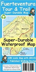 Fuerteventura Tour and Trail Super Durable Map