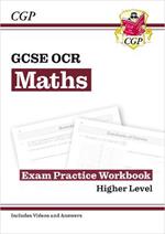 New GCSE Maths OCR Exam Practice Workbook: Higher - includes Video Solutions and Answers