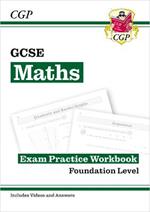 New GCSE Maths Exam Practice Workbook: Foundation - includes Video Solutions and Answers