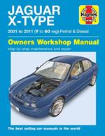 Jaguar X Type Petrol & Diesel (01 - 11) Haynes Repair Manual