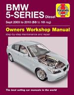 BMW 5 Series Diesel (Sept 03 - 10) Haynes Repair Manual: 45202