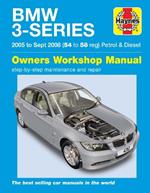 BMW 3-Series Petrol & Diesel (05 - Sept 08) Haynes Repair Manual