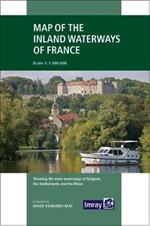 Imray: Map of the Inland Waterways of France