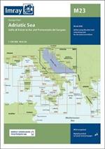Imray Chart M23 Adriatic Sea Passage Chart: Golfo di Trieste to Bar and Promontorio del Gargano
