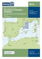 Imray Chart M14: Barcelona to Bouches du Rhone