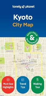 Lonely Planet Kyoto City Map