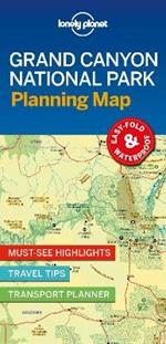 Lonely Planet Grand Canyon National Park Planning Map