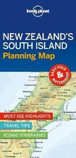 Lonely Planet New Zealand's South Island Planning Map