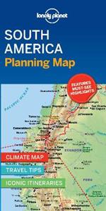 Lonely Planet South America Planning Map