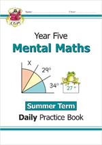 KS2 Mental Maths Year 5 Daily Practice Book: Summer Term