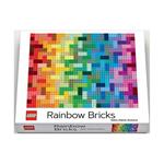 Puzzle di 1.000 pezzi - Rainbow Bricks - Lego Minifigures 51795-R