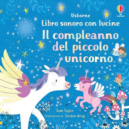 Il compleanno del piccolo unicorno - Sam Taplin - copertina