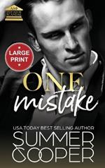 One Mistake: A Second Chance New Adult Romance (Large Print Hardback)