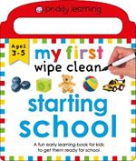 My First Wipe Clean: Starting School