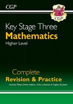 New KS3 Maths Complete Revision & Practice – Higher (includes Online Edition, Videos & Quizzes)