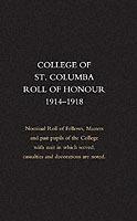 College of St Colomba Roll of Honour 1914-18