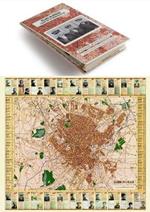 Peaky Blinders Fold Up Street Map of Birmingham 1892 - All Streets Roads and Avenues fully indexed to location grids - Map is surrounded by 22 real life character's that were labelled as 