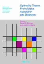 Optimality Theory, Phonological Acquisition and Disorders