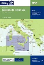 Imray Chart M50: Sardegna to Ionian Sea