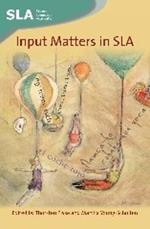 Input Matters in SLA