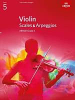 Violin Scales & Arpeggios, ABRSM Grade 5: from 2012