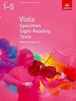 Viola Specimen Sight-Reading Tests, ABRSM Grades 1-5: from 2012