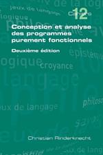 Conception Et Analyse Des Programmes Purement Fonctionnels Deuxieme Edition