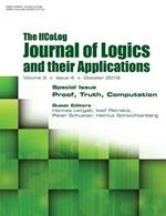 Ifcolog Journal of Logics and Their Applications Volume 3, Number 4: Proof, Truth, Computation
