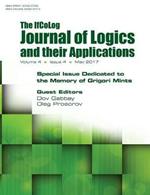 Ifcolog Journal of Logics and Their Applications. Special Issue Dedicated to the Memory of Grigory Mints. Volume 4, Number 4