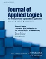 Journal of Applied Logics - IfCoLog Journal of Logics and their Applications. Volume 5, number 5. Special issue: Logical Foundations of Strategic Reasoning