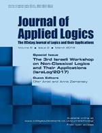 Journal of Applied Logics - The IfCoLog Journal of Logics and their Applications: Volume 6, Issue 2, March 2019: The 3rd Israeli Workshop on Non-classical Logics and their Applications (IsraLog 2017)