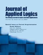 Journal of Applied Logics - The IfCoLog Journal of Logics and their Applications: Volume 8, Issue 6, July 2021. Special Issue on Formal Argumentation: Volume 8, Issue 6, July 2021. : Volume 8, Issue 6, July 2021