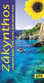 Zakynthos: 4 car tours, nature notes, 22 long and short walks with GPS