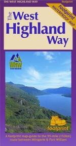 The West Highland Way (Footprint Map): A Footprint Map-Guide to the 95 Mile Route Between Milngavie and Fort William